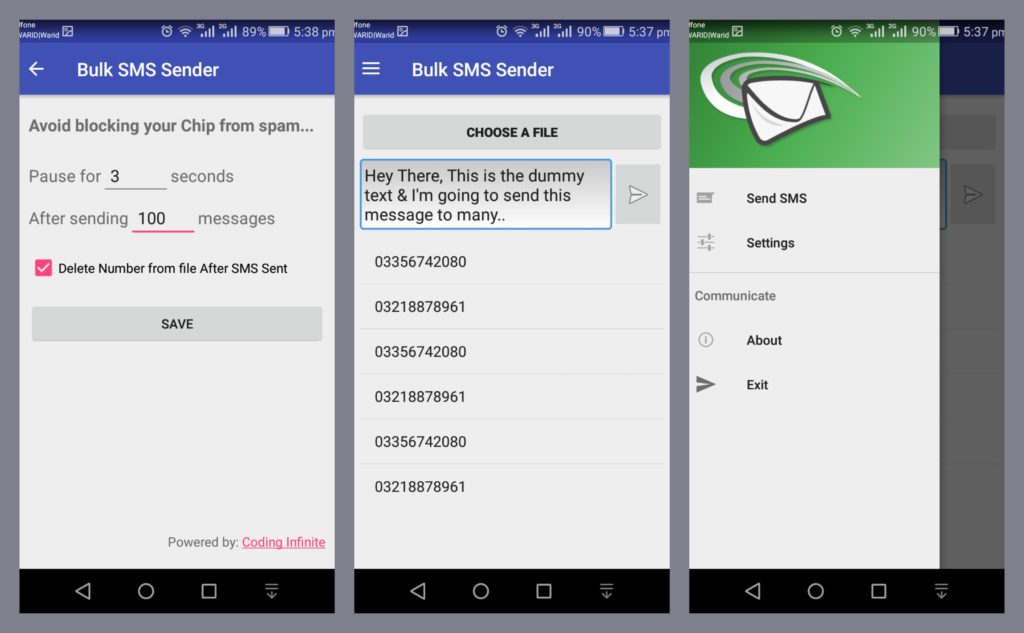 bulk sms sender online free